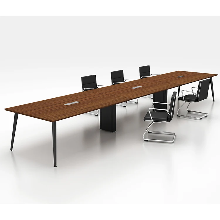 
Foshan Office Furniture Manufacturers ower hub Modular White Conference Meeting Table 
