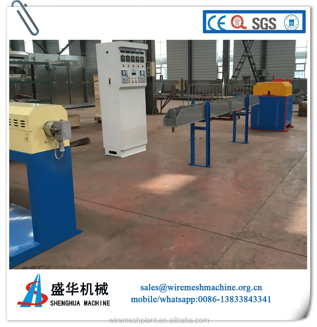 hot sale & high quality pvc wire coated line machine for PVC chain link fence