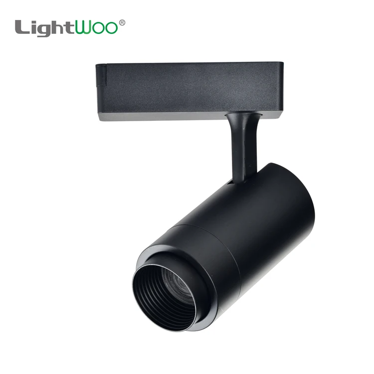 Indoor LED COB track light CE RoHS 20W 30w adjustable beam angle 30 to 60 degree