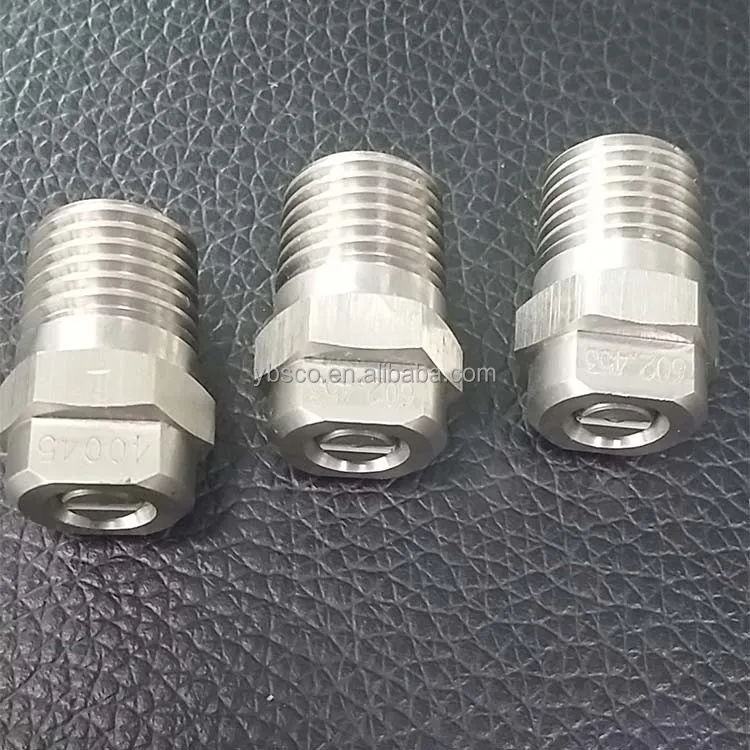 Stainless steel flat fan spray nozzle,stream jet nozzle,high pressure spray nozzle