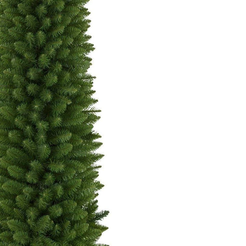 
Promotional slim artificial christmas trees Led pine needle christmas tree 