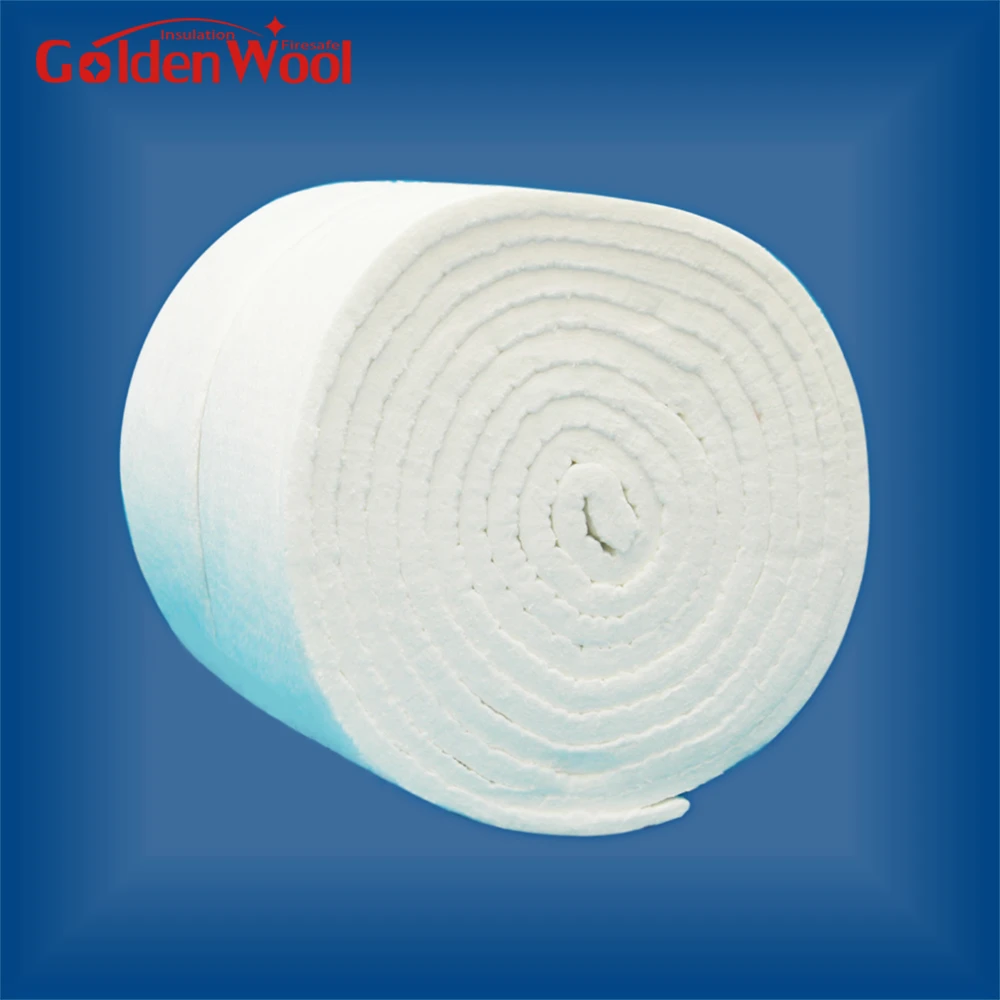 density 128 kg/m3 1430 zirconium ceramic fiber insulation blanket for furnace