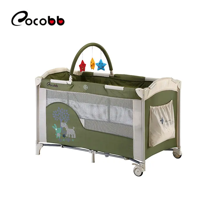 Новая Конструкция Складная Легкий новорожденных детская кроватка путешествия кроватки для ребенка