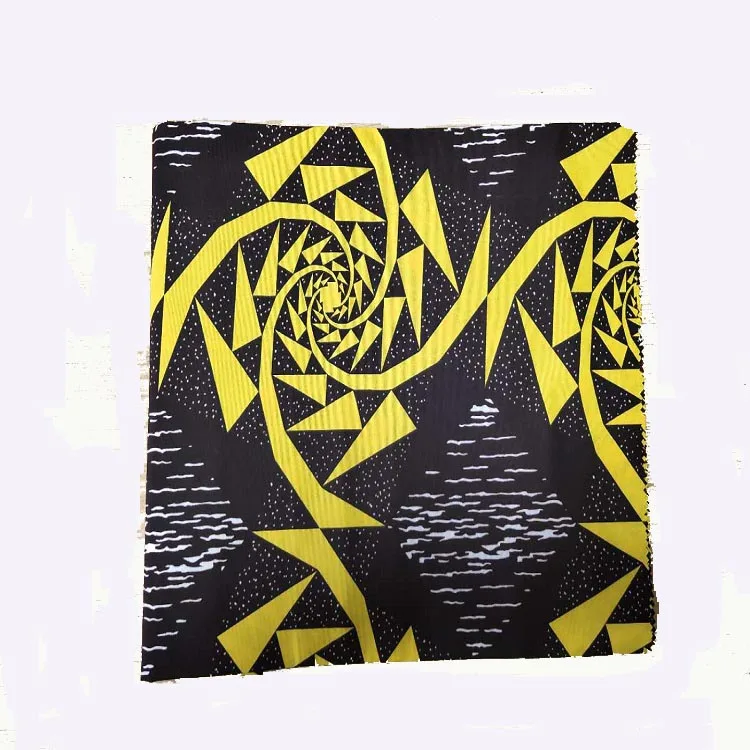 
Africa wax printing fabric 100 cotton wax fabric manufacturers 