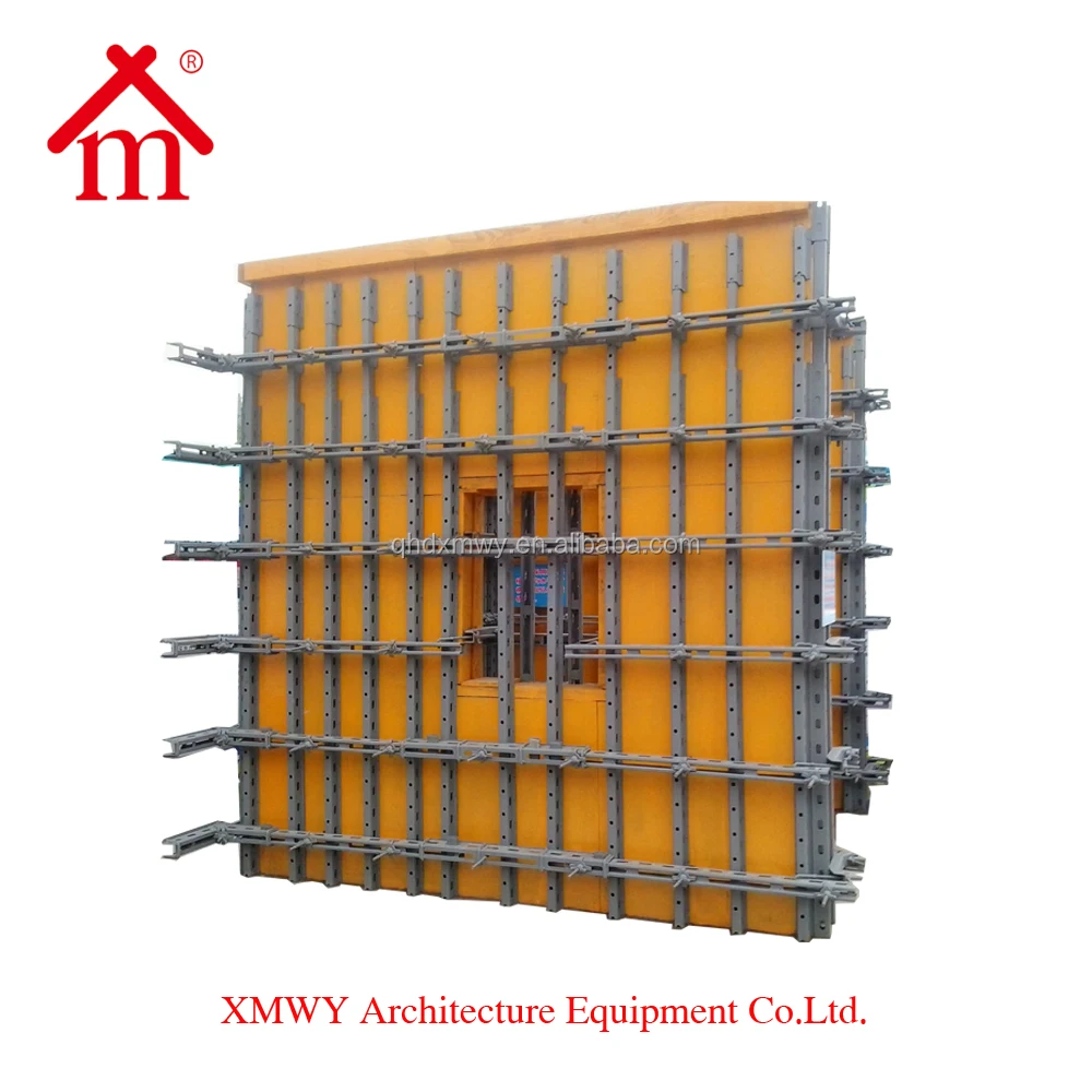 Construction Industry Tool Metal Support Slide Beams Formwork Precast Reusable Shear Wall Formwork