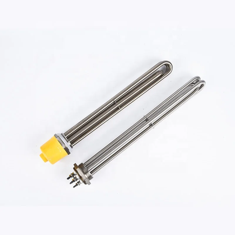2KW 3Kw 5KW 6KW 9KW 12KW Threaded Tubular Rod Heating element Boiler heaters Flange Screw plug Immersion Heater