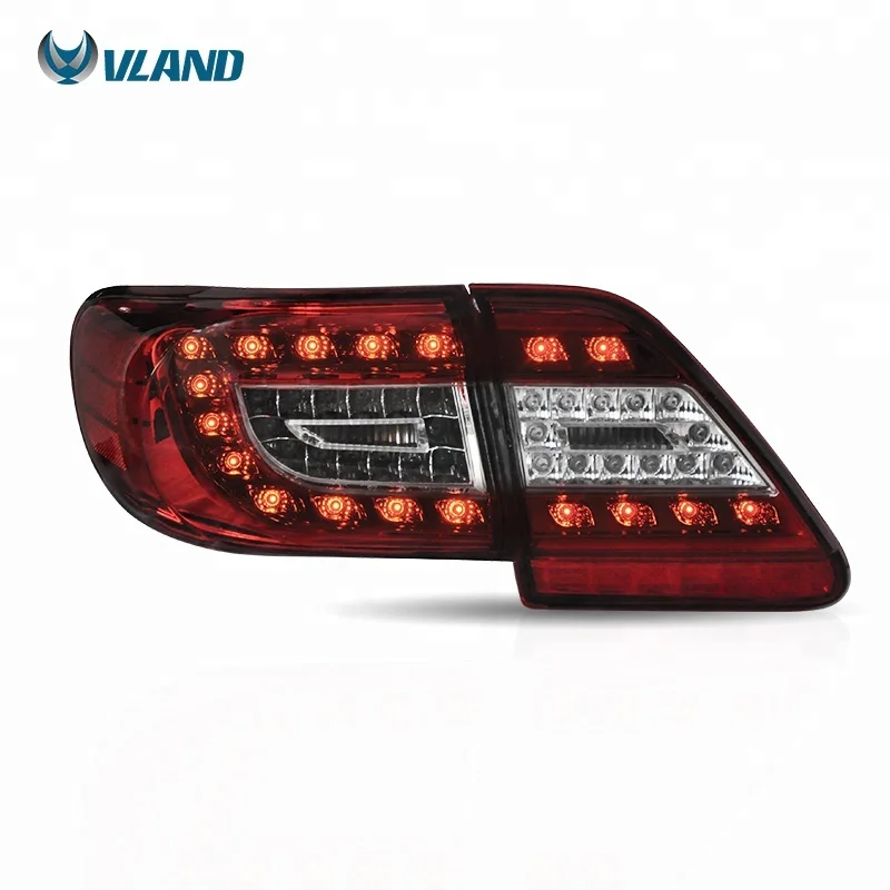 
VLAND Manufacturing and wholesale led tail lamp 2011-2013 tail light For Toyota corolla 