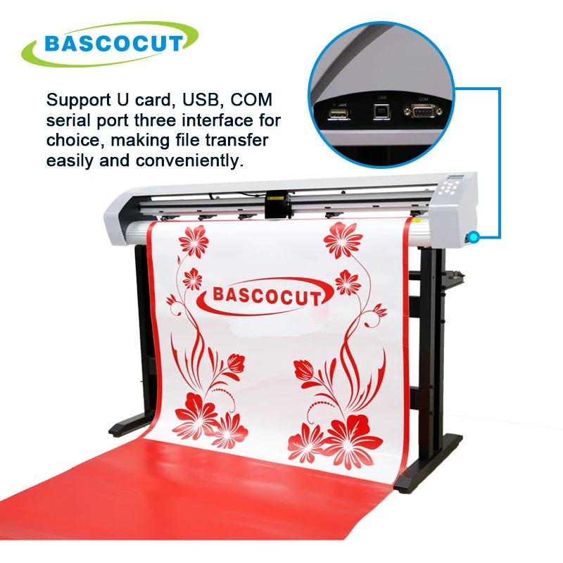 48 Inch  Cheap vinyl Cutter Plotter with Manual contour cutting function