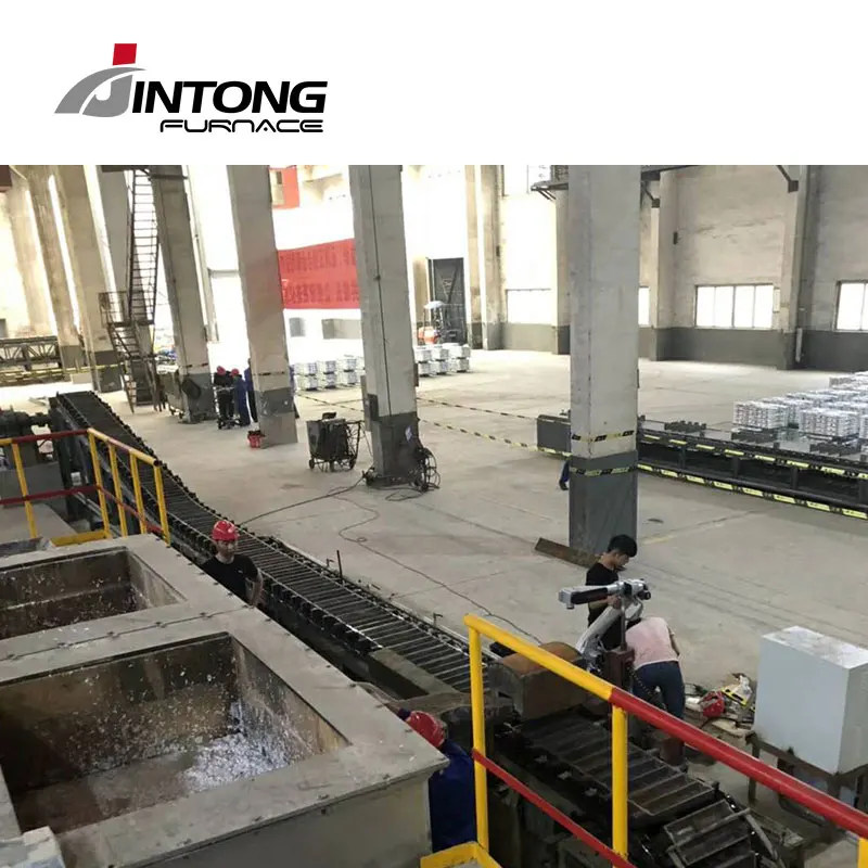 Цинковая плавильная печь с крюком расплавленного типа, Цинковый слиток, производственная линия для непрерывного литья