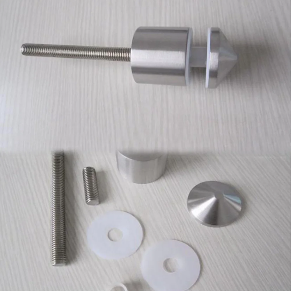 316 Frameless railing stainless steel Glass mounting adjustable standoff bolt side wall fixing