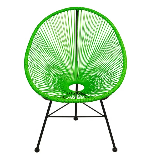 Weave Lounge Chair, Green