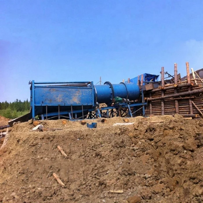 
China Compleste Set Alluvial Placer Mobile Portable Small Gold Machine for Sale 