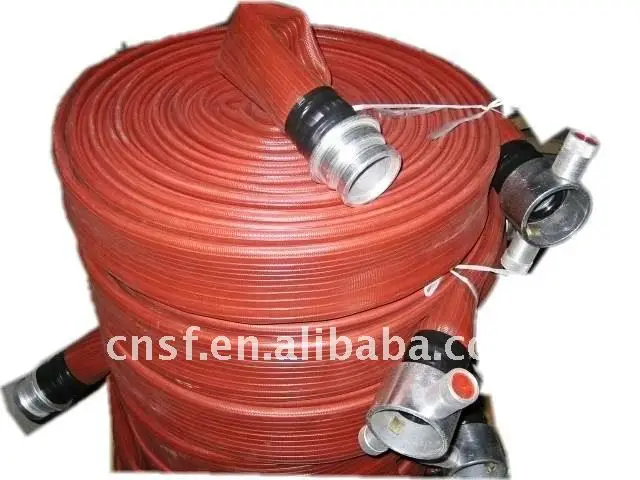 Wholesale 8-24 Bar Flat Pvc Lined Duraline Fire Hose