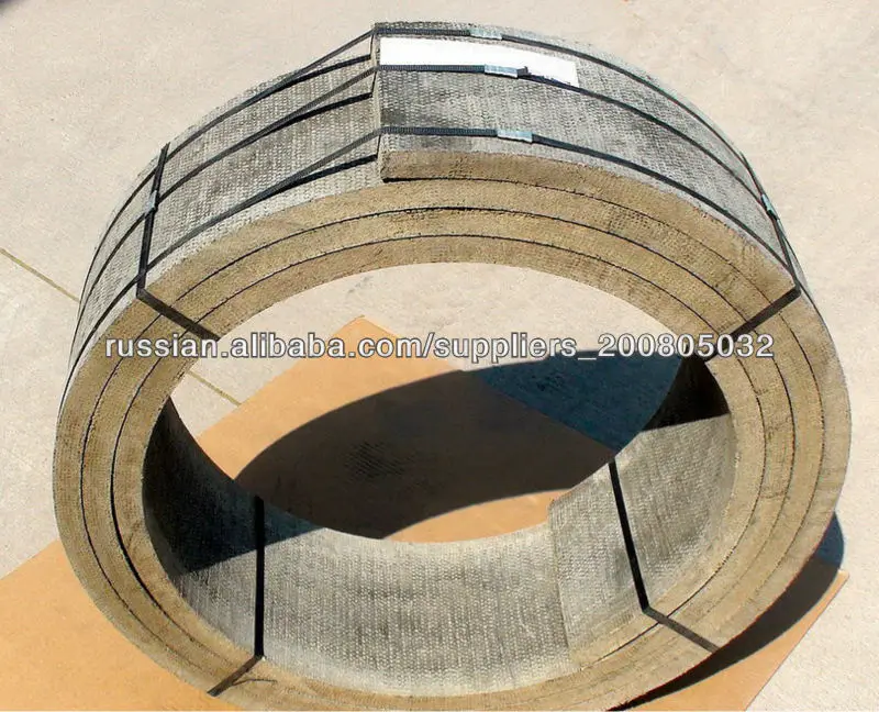 асбест сплетенный тормозной накладки в рулон