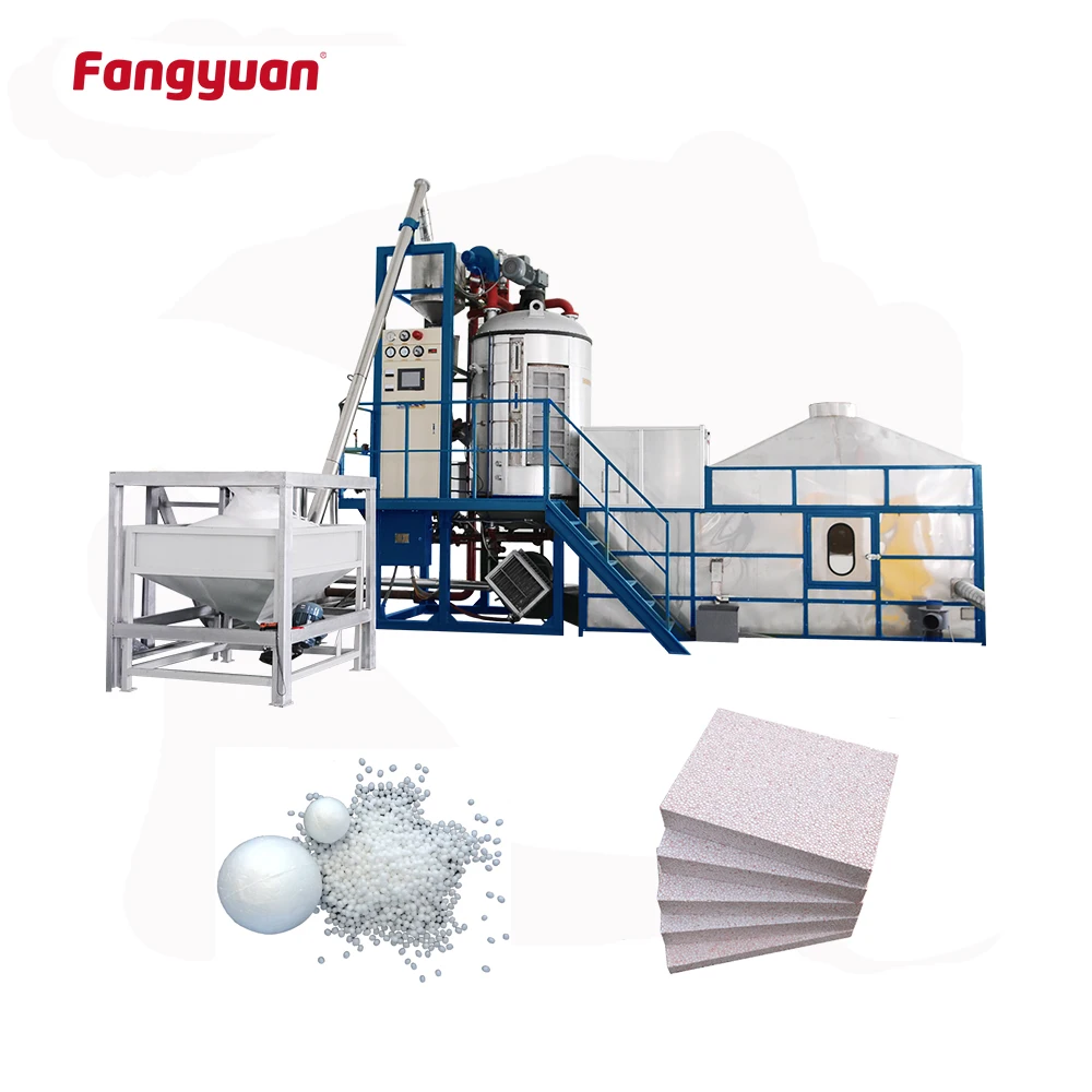 Fangyuan high quality accuracy eps polystyrene raw material batch foaming machine with second expansion