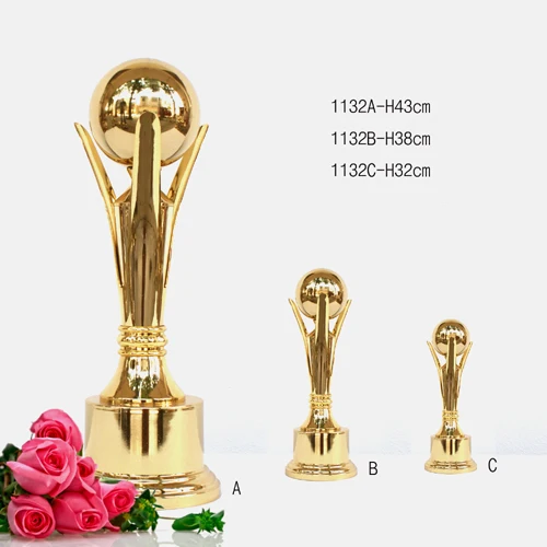 Factory direct trophy cup best selling medal soccer trophy cup award