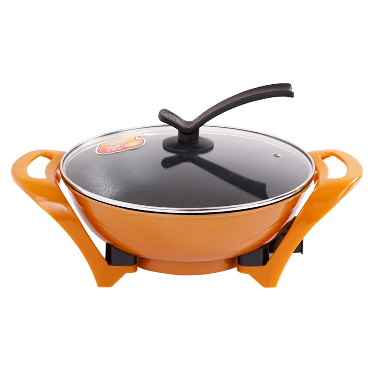 
Realbei Al-6055 factory directly wholesale guaranteed quality giant wok electric wok range round electric frying pan 