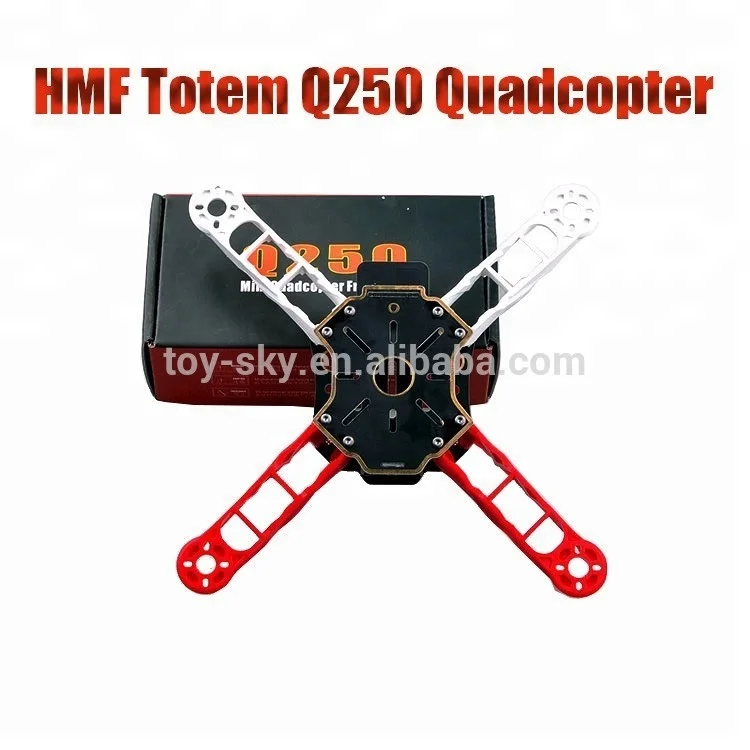 2015 High Strength HMF Totem Q250 Quadcopter ARF with CC3D Flight Control & Motors & Propeller & ESC FPV Drone for Photography