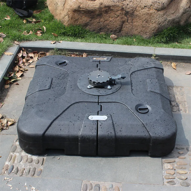 
Plastic outdoor umbrella parasol base parasol base garden patio plastic parasol base water sand filled weight stand 