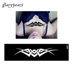 S600 индийский тип, аэрограф, хна, наклейка, блестящий трафарет для татуировок хной