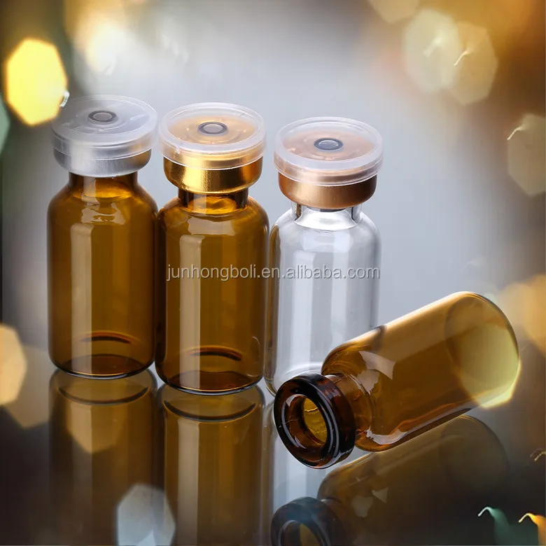 Мини янтарный флакон 3 мл стекла пенициллин бутылки для медицины, использования в фармацевтических целях
