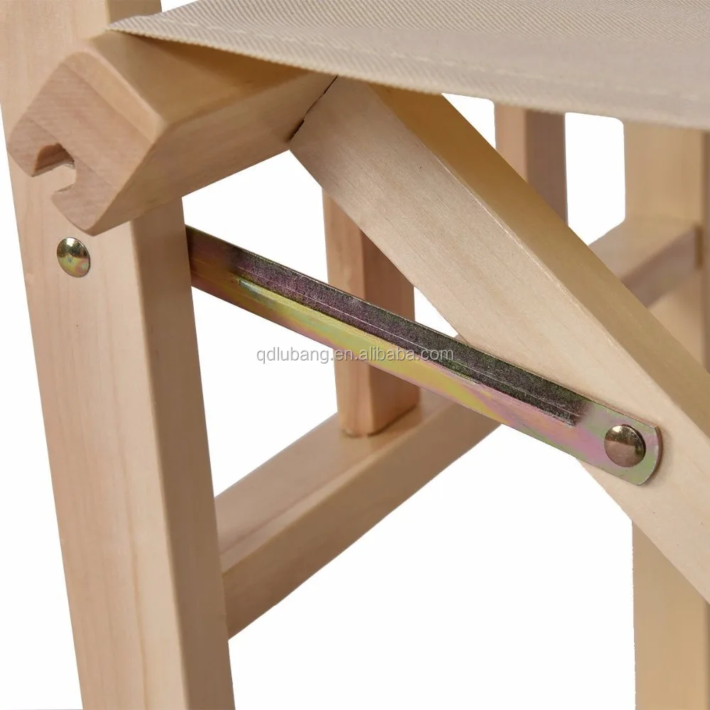 Custom outdoor furniture cheap folding wood director chair