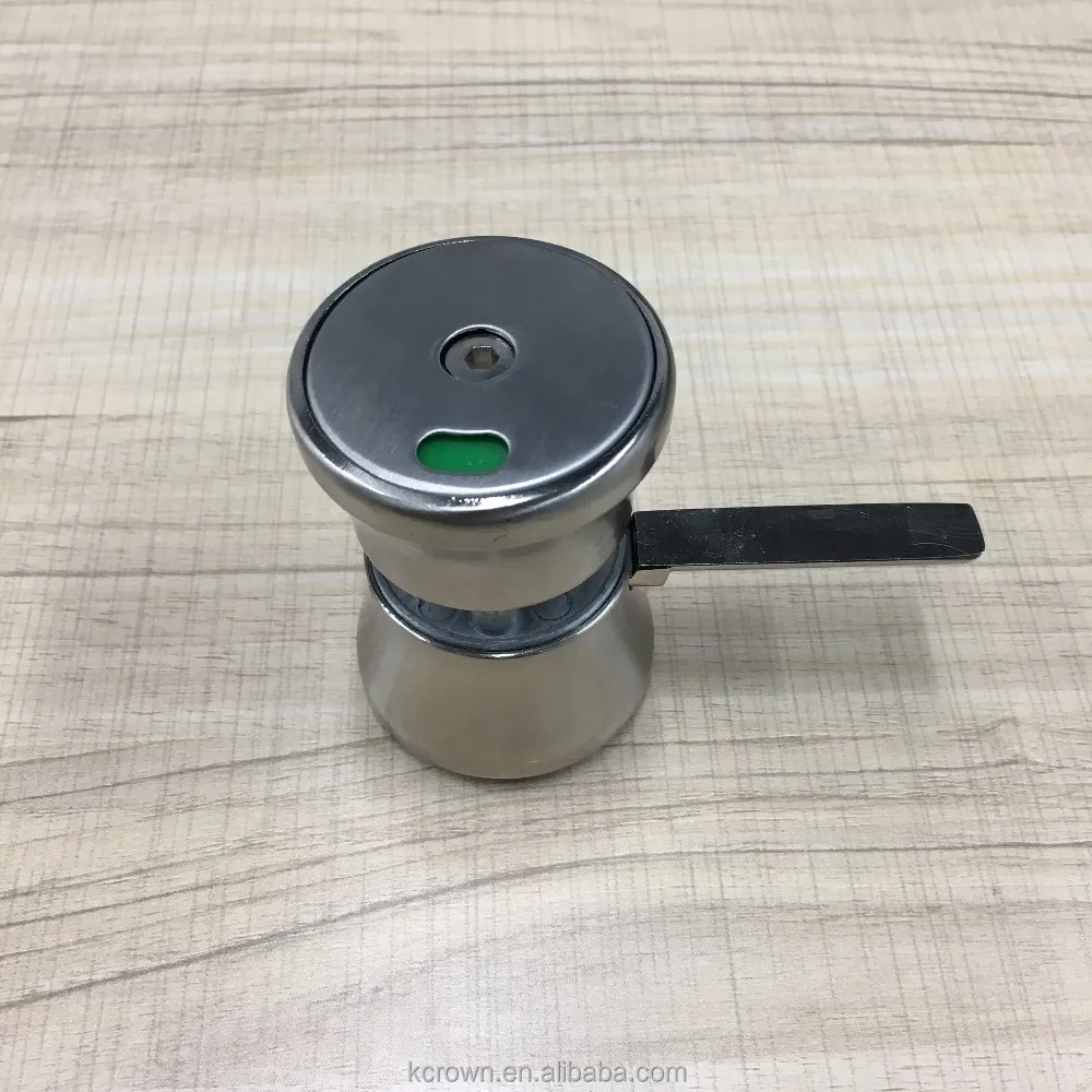 Zinc Alloy Indication Lock Toilet Partition Door Indicator Lock 1