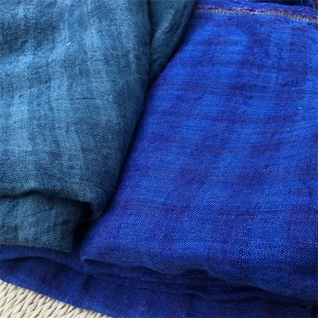 washed seersucker linen fabric