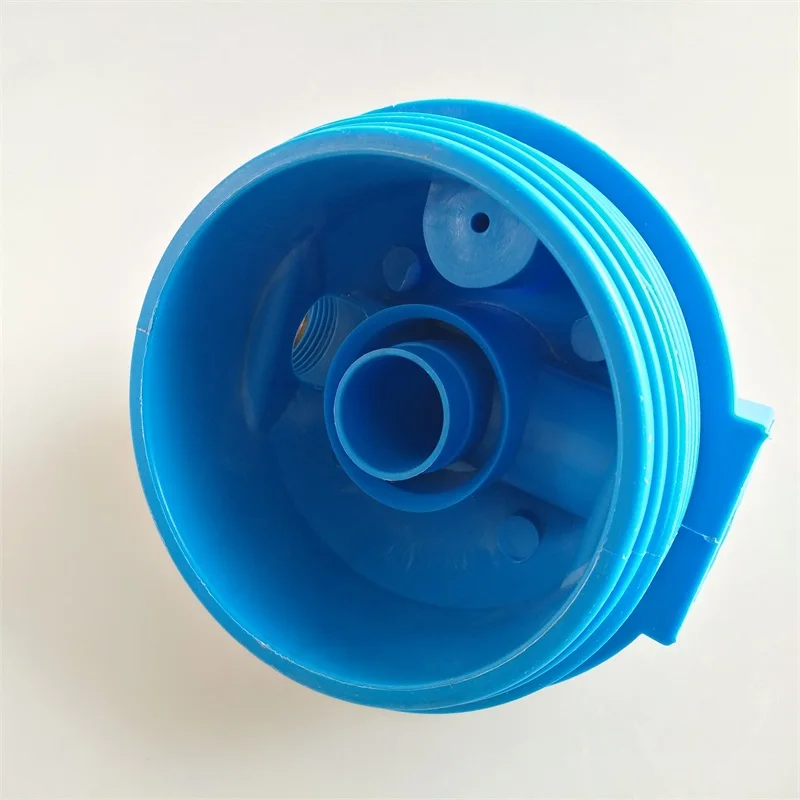 hot double clear housing plastic water filter