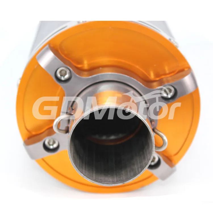 Выхлопной глушитель для мотоцикла из углеродного волокна