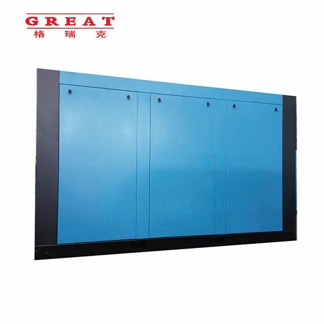 China GREAT wuxi air compressor 10 bar compressor 110kw screw air compressor