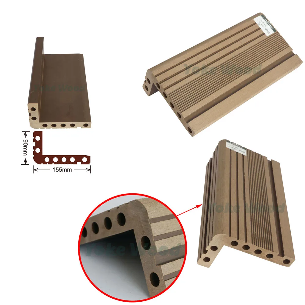 Vyokewood Wood Plastic Composite Decking Clips / Accessories for WPC Post WPC Beam WPC Joist and Keel