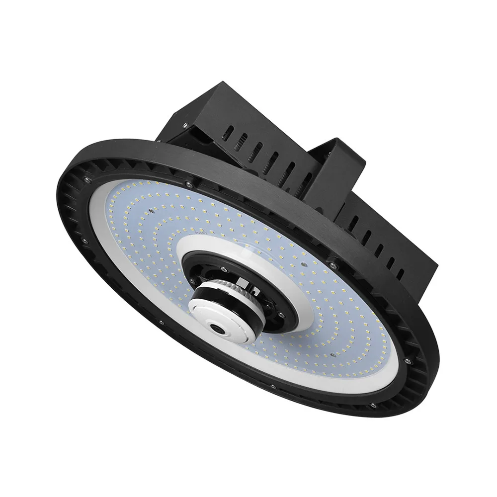 
2018 Hishine Lighting UL DLC Listed 150W 200W UFO High Bay Led Light 