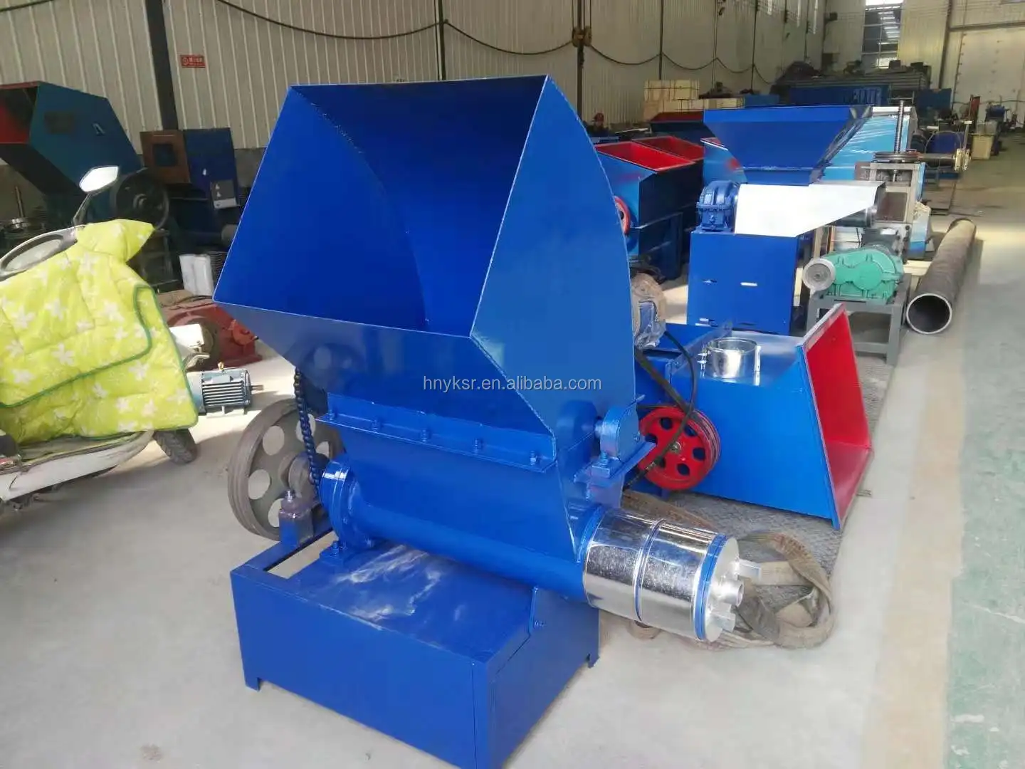 eps foam concrete block making machine/eps foam melting machine