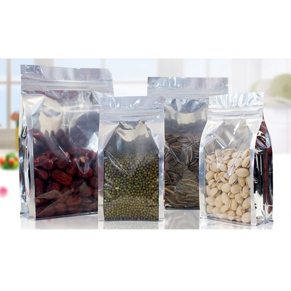 flat bottom aluminum foil cooking bags for sandwich for chips bags