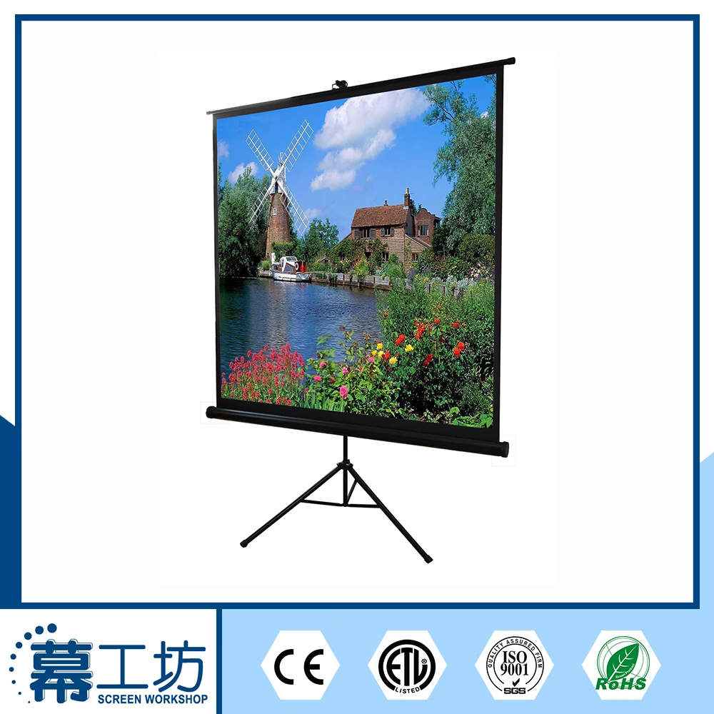 Дневной свет штатив проекционный экран/открытый кинотеатр штатив проектор экран