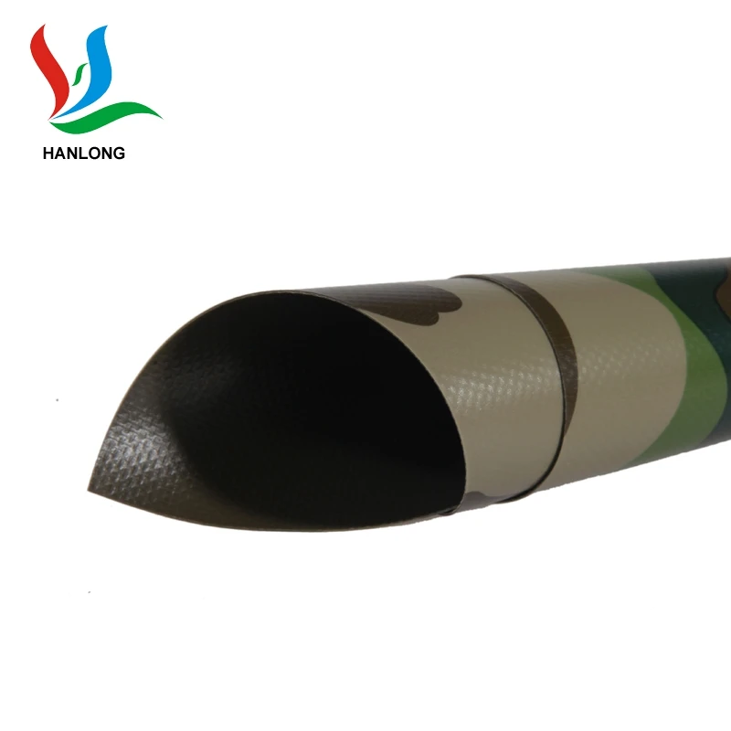 pvc coated tarpaulin waterproof camouflage fabric for outdoor tent