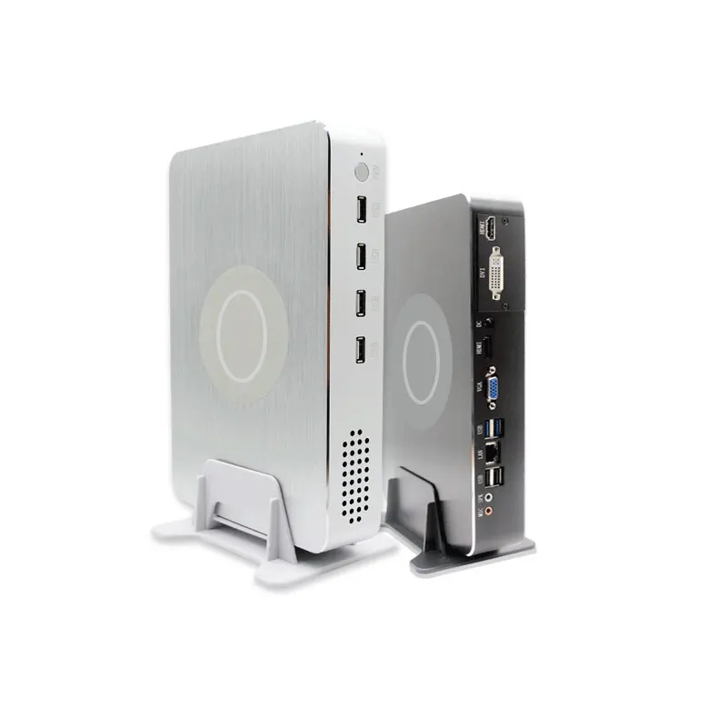 Eglobal itx pc high quality dual graphics small desktop pc with hd 2G Dedicated Card GTX1050 mini gaming pc with cooling fan