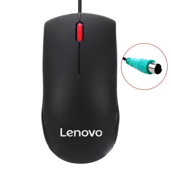Мышь Lenovo cable PS2 для рабочего стола, специальная круглая мышь для дома и офиса