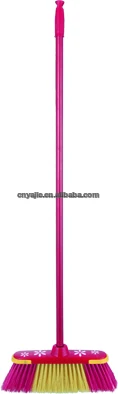 iron/wooden handle plastic brooms