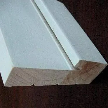 
Primed Finger Joint Solid Wood Decorative Door Frame 