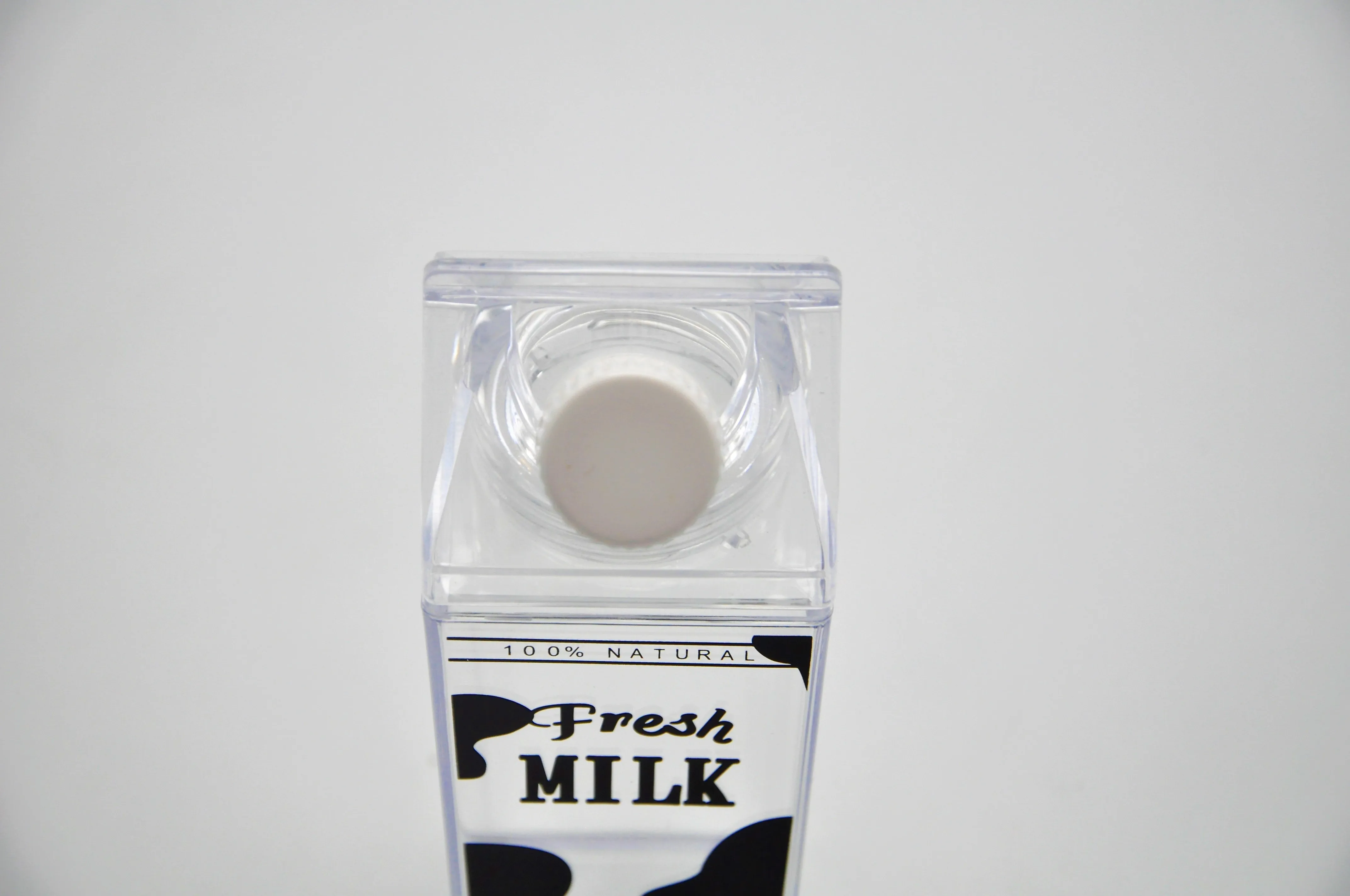 500ml Sports Water Bottle Milk Box Plastic Portable Drinking Bottle