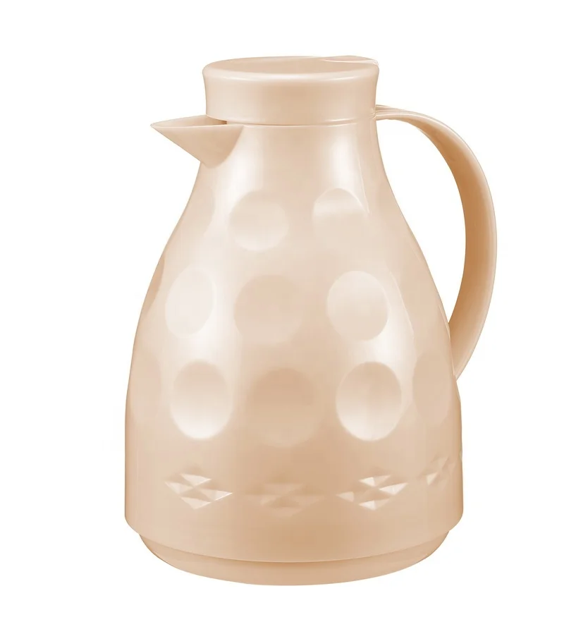 HAPPY LION Brand Plastic Arabic Glass Refill Vacuum Flask 1.0L Tea Thermal Carafe Pot PLI-10