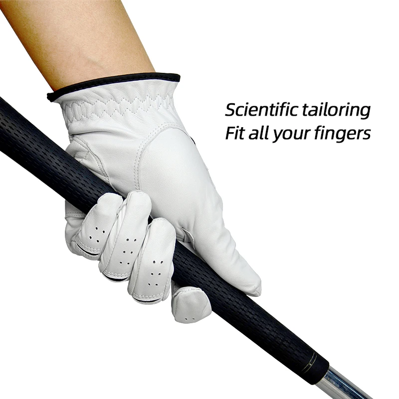 PLAYEAGLE Wholesales Golf LeatherGlove for Left Handglove MenGlove for Sports