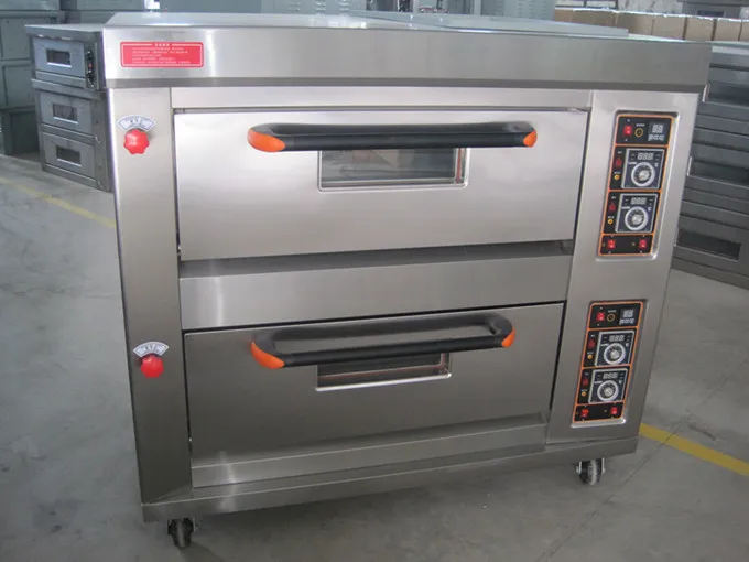 Good Quality Sinochef 2 Deck 4 Trays Commercial Gas Oven in bakery machinery