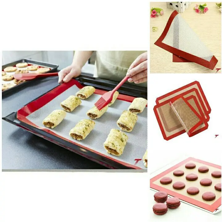 3 Pcs Eco-Friendly Non-stick Silicone Baking Mat