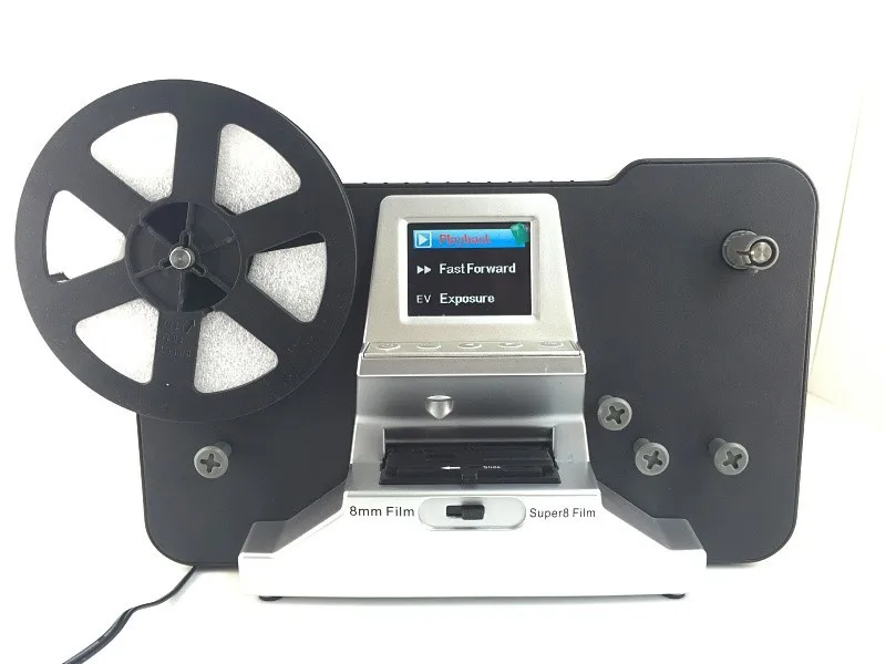 WINAIT 1080*1044p super 8 roll film scanner reel 3'& 5' film scanner