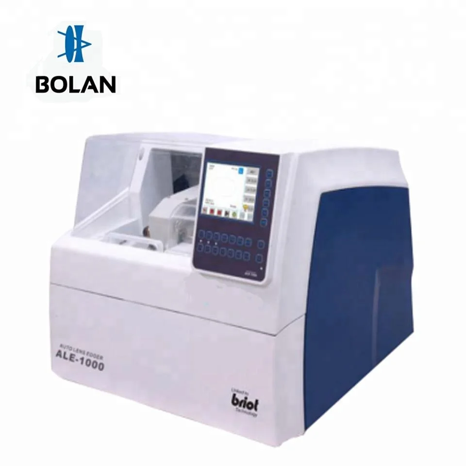 
chinese optical instrument 2D automatic patternless lens edger ALE-1000 with scanner ST-1200 SUPORE brand CE ISO certificate 