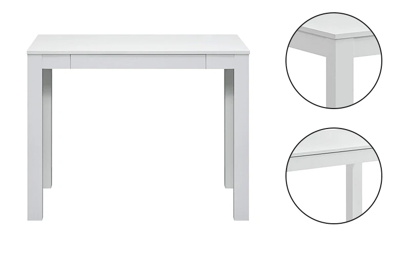 
Writing Computer Desk Modern Parsons Table for Home Office 