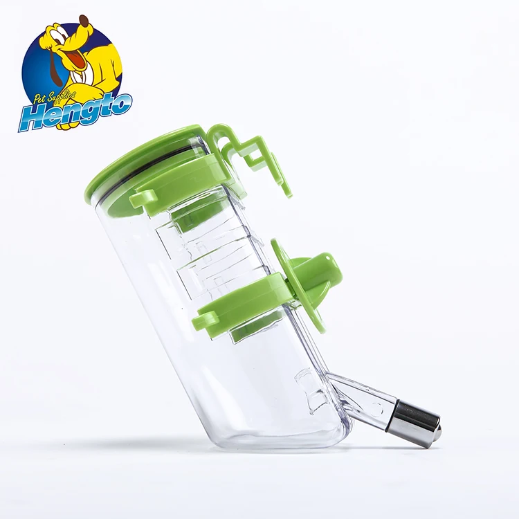 Water Drinker Pet Dog Hanging Bottle Dispenser Auto Feeder For Pets
